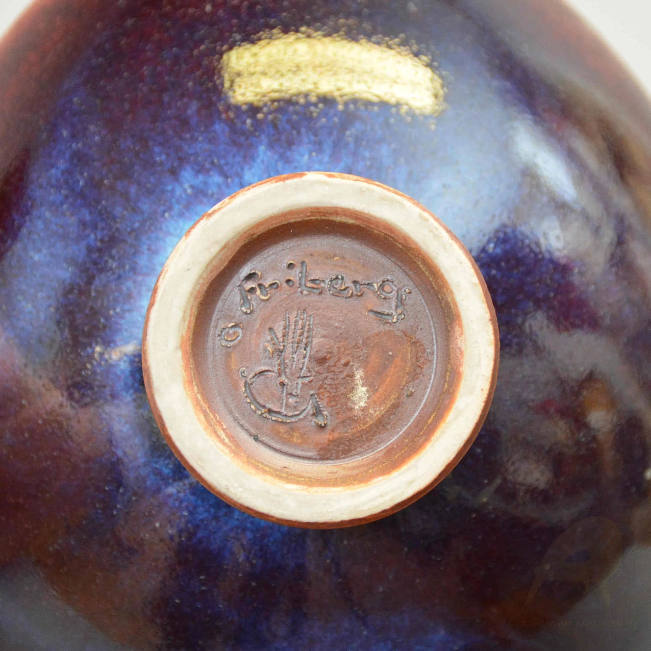 Stoneware Bowl by Berndt Friberg for Gustavsberg, Sweden